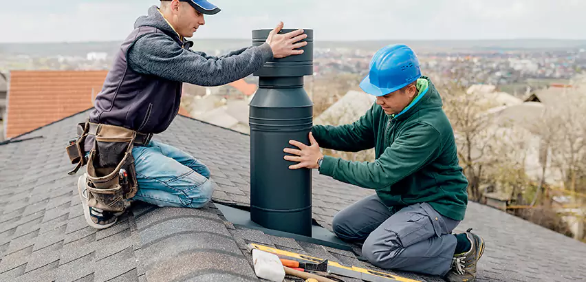 Chimney Flashing Replacement for Storm Damage in Albuquerque
