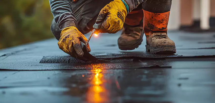 EPDM Roof Repair Tape Application in Albuquerque