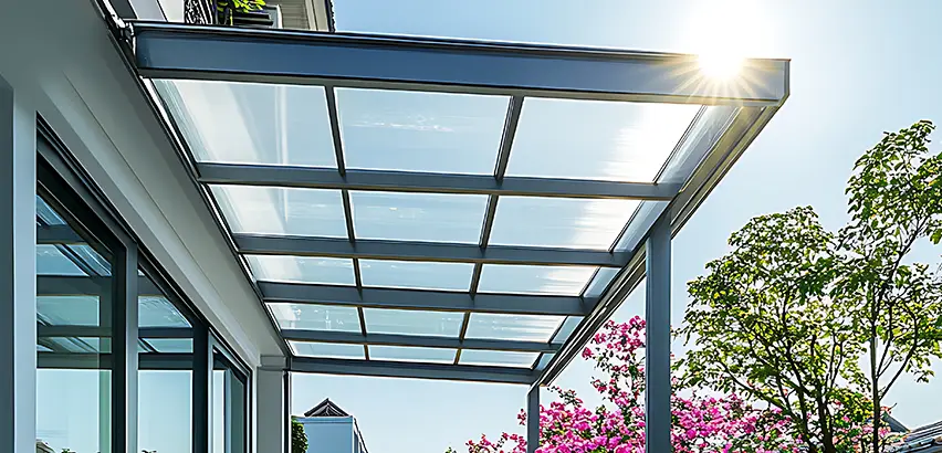Glass Patio Roof Installation in Albuquerque