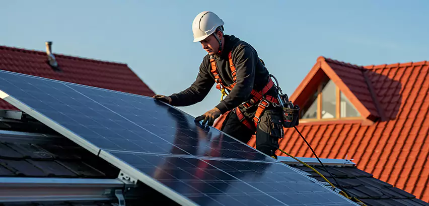 Solar Panels on Steel Roof Installation in Albuquerque