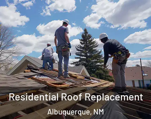  Residential Roof Replacement Albuquerque, NM